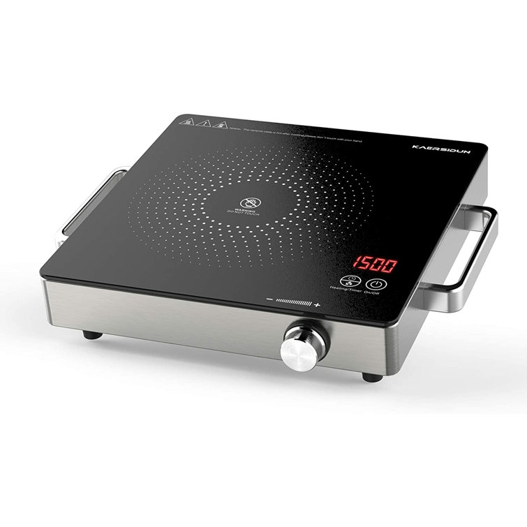 Single hob store electric cooker